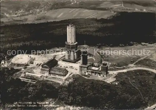 Feldberg Taunus Fliegeraufnahme Kat. Schmitten