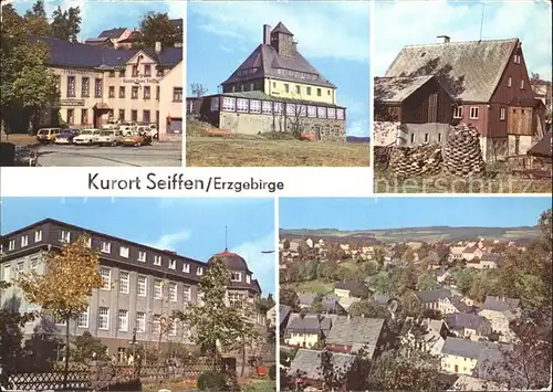 Seiffen Erzgebirge Schwartenbergbaude Freilichtmuseum Spielzeugmuseum Kat. Kurort Seiffen Erzgebirge