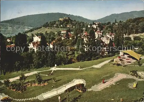 Badenweiler Mini Golfplatz  Kat. Badenweiler