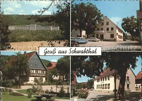 Schwabthal Gasthof Loewenbraeu Springbrunnen Dorflinde Kat. Bad Staffelstein