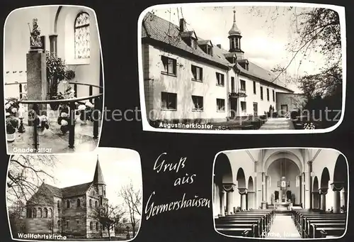 Germershausen Augustinerkloster GnadenaltarWallfahrtskirche  Kat. Rollshausen