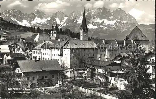 Kitzbuehel Tirol Kaisergebirge  Kat. Kitzbuehel