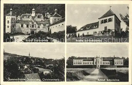 Stubenberg Steiermark Schloss Alt Schieleiten Herberstein  Kat. Stubenberg am See