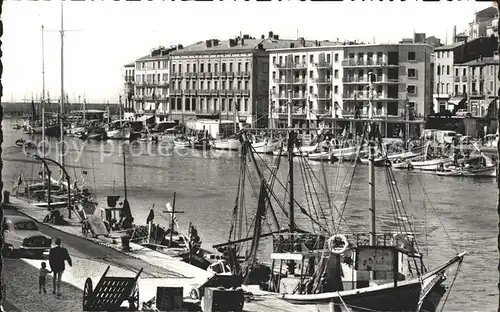 Sete Herault Canal Quai Marine 