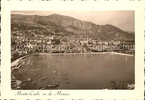 Monte Carlo Ortsansicht Hafen  Kat. Monte Carlo