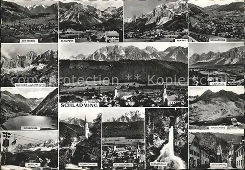 Schladming Obersteiermark Tauern St. Rupert Ramsau Rissachfall  Kat. Schladming