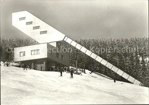 Oberwiesenthal Erzgebirge Neue Sprungschanze Fichtelberg Kat. Oberwiesenthal