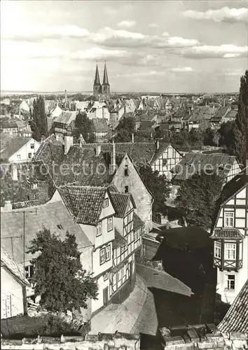 Quedlinburg Teilansicht Kat. Quedlinburg