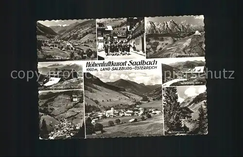 Saalbach Hinterglemm Hinterglemm Schoenleitenhuette Spielberghaus Luftseilbahn Kat. Saalbach Hinterglemm