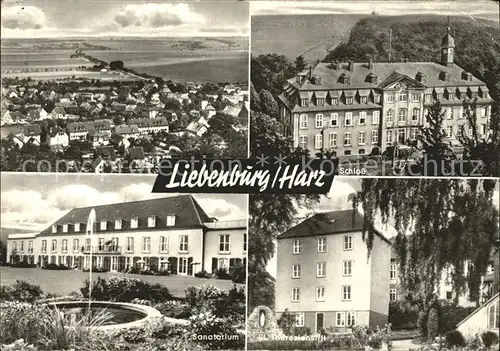 Liebenburg Schloss St. Theresienstift Sanatorium  Kat. Liebenburg