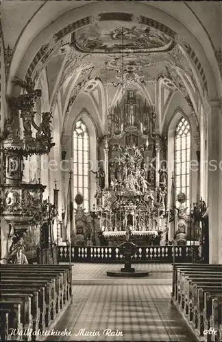 Maria Rain Kaernten Wallfahrtskirche Altar / Maria Rain /Klagenfurt-Villach