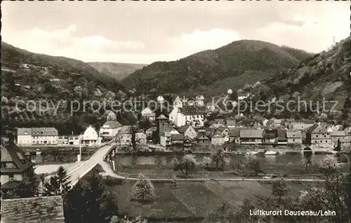 Dausenau Partie an der Lahn Kat. Dausenau