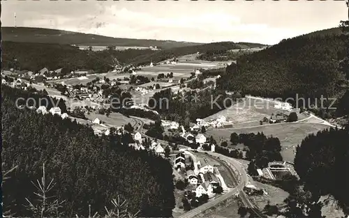 Warmensteinach Totalansicht Kat. Warmensteinach Fichtelgebirge