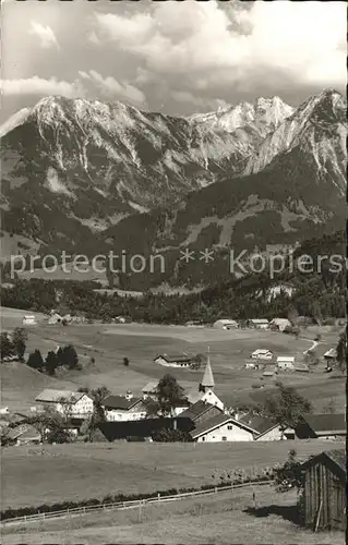 Obermaiselstein Teilansicht Kat. Obermaiselstein