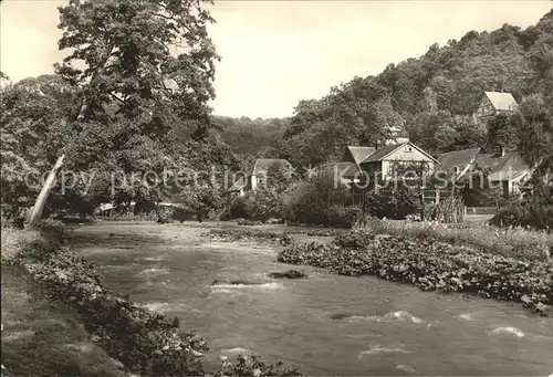 Altenbrak Harz Partie an der Bode Kat. Altenbrak