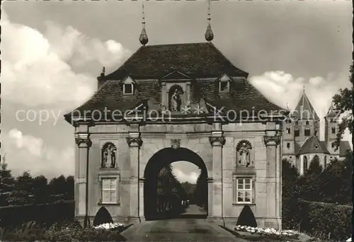 Knechtsteden Missionshaus Torbogen aus der Praemonstratenser Zeit Kat. Dormagen