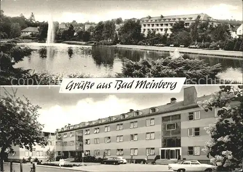 Bad Meinberg Kurhaus Fontaene Kat. Horn Bad Meinberg