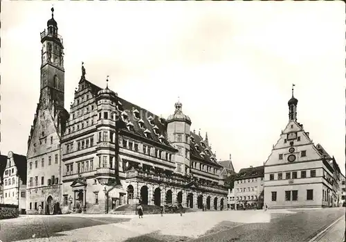 Rothenburg Tauber Rathaus Kat. Rothenburg ob der Tauber