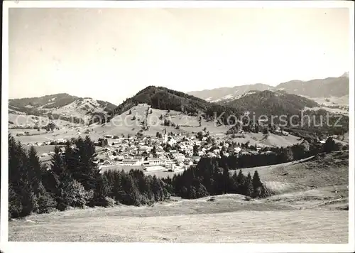 Oberstaufen Panorama Kat. Oberstaufen