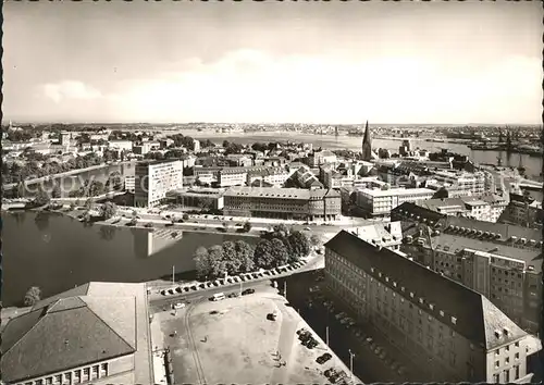 Kiel Blick vom Rathausturm Kat. Kiel