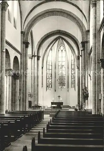 Knechtsteden Missionshaus Abteikirche Inneres Kat. Dormagen