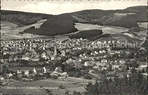 Olsberg Sauerland Totalansicht Kat. Olsberg