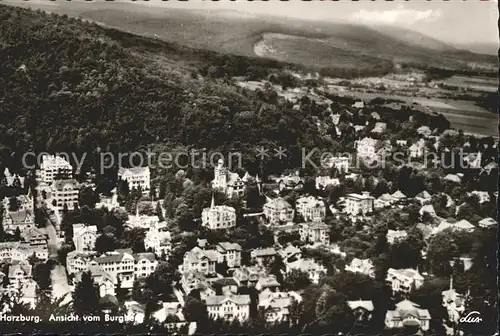 Bad Harzburg Blick vom Burgberg Kat. Bad Harzburg