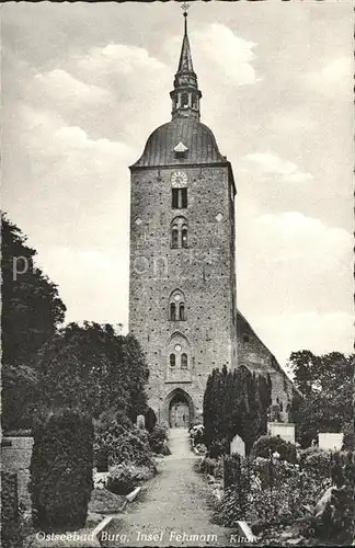 Burg Fehmarn Kirche Kat. Fehmarn