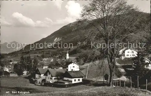 Bad Kohlgrub Teilansicht Kat. Bad Kohlgrub