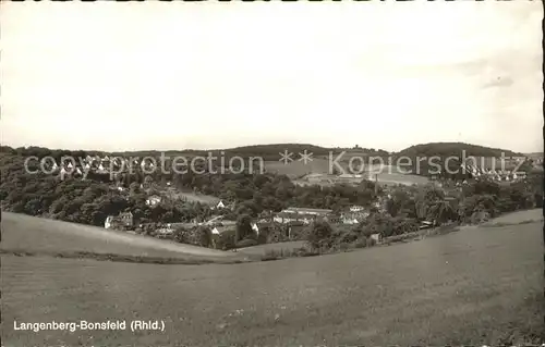 Langenberg Rheinland Totalansicht Kat. Velbert