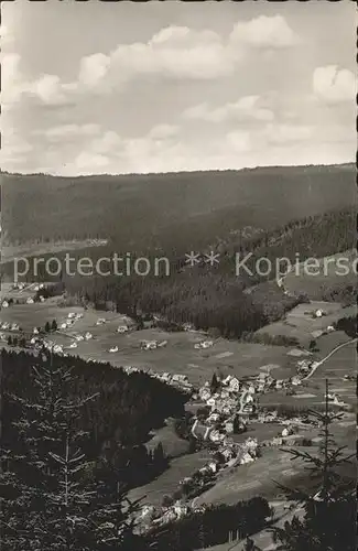 Baiersbronn Schwarzwald Totalansicht Kat. Baiersbronn