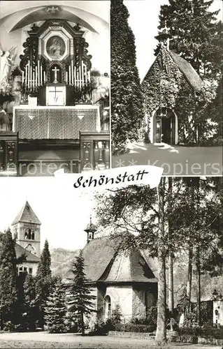 Schoenstatt Vallendar Heiligtum der Dreimal Wunderbaren Mutter und Koenigin von Schoenstatt Kat. Vallendar