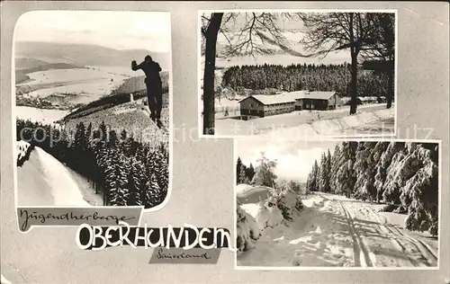 Oberhundem Jugendherberge Winteridyll Kat. Kirchhundem