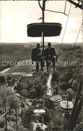 Burg Wupper Seilbahn Kat. Solingen