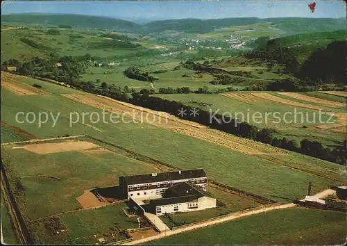 Baasem Jugendherberge Kronenburg Fliegeraufnahme Kat. Dahlem