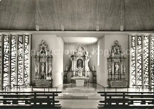 Hinterzarten Kirche Maria in der Zarten Altar Kat. Hinterzarten