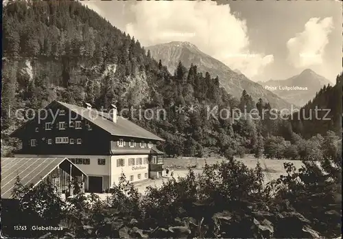 Hinterstein Bad Hindelang Giebelhaus im Hintersteiner Tal Prinz Luitpoldhaus / Bad Hindelang /Oberallgaeu LKR