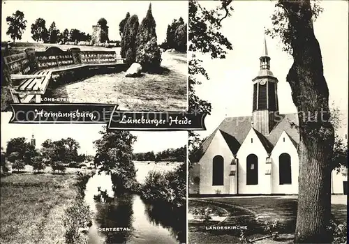 Hermannsburg Loensstein Oertzetal Landeskirche Kat. Hermannsburg