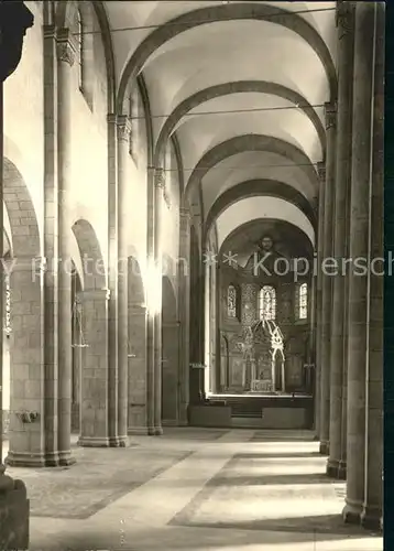 Maria Laach Glees Abteikirche Inneres / Glees /Ahrweiler LKR
