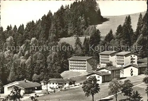 Oberstaufen Allgaeuer Kuranstalt Malas Kat. Oberstaufen