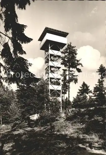 Arzberg Oberfranken Aussichtsturm auf dem Zuckerhut Kat. Arzberg
