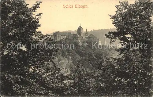 Elbogen Tschechien Schloss Kat. Loket