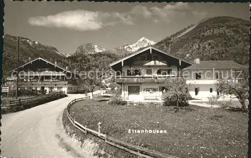 Ettenhausen Schleching Dorfpartie Alpen Kat. Schleching