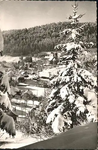 Todtmoos Winterpanorama Schwarzwald Kat. Todtmoos