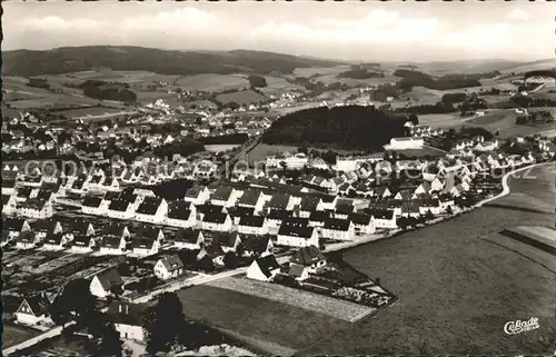 Meinerzhagen Luftkurort Wintersportplatz Fliegeraufnahme Kat. Meinerzhagen