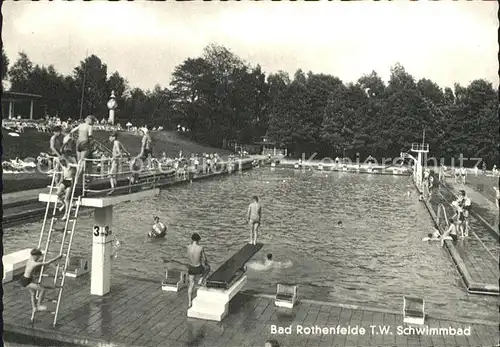 Bad Rothenfelde Schwimmbad Freibad Kat. Bad Rothenfelde