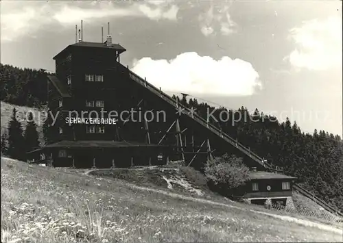 Oberwiesenthal Erzgebirge Schanzenbaude Kat. Oberwiesenthal