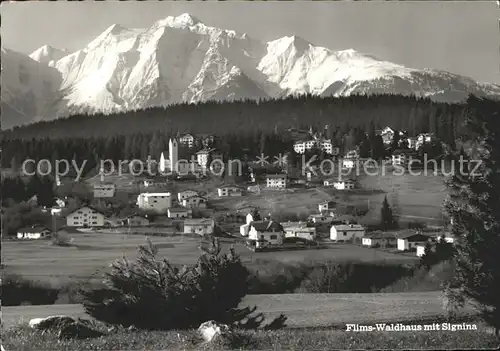 Flims Waldhaus mit Signina Kat. Flims Waldhaus