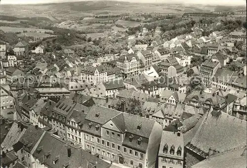 Annaberg Buchholz Erzgebirge Blick vom Turm St Annen Kat. Annaberg