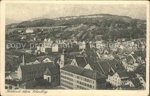 Feldkirch Vorarlberg Panorama Kat. Feldkirch